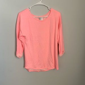 Divided H&M Neon Pink Sweater Size- XS Small Stain